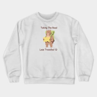 Travel Bear | Trek | Hike | Explore Crewneck Sweatshirt